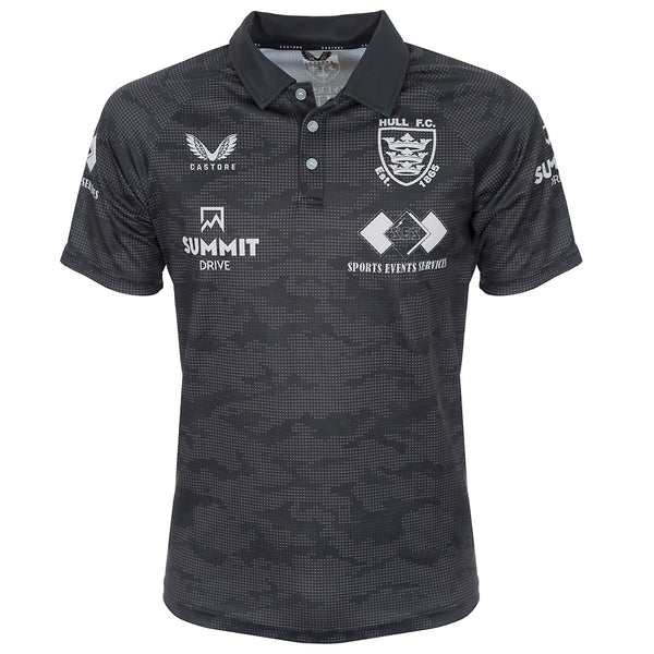 Camo Black Polo