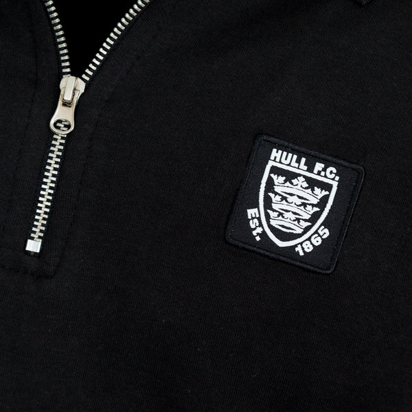 Waffle Zip Polo