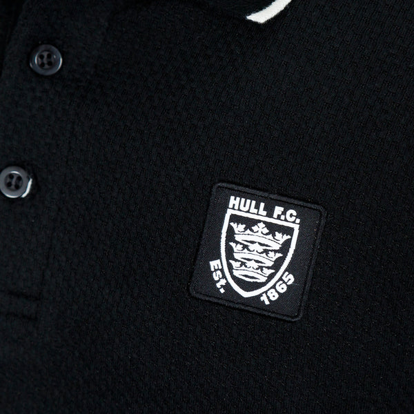 Black Waffle Polo