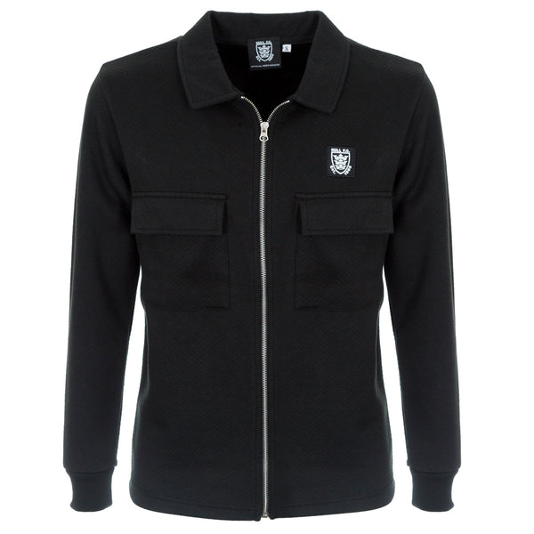 Waffle Zip Through Jacket