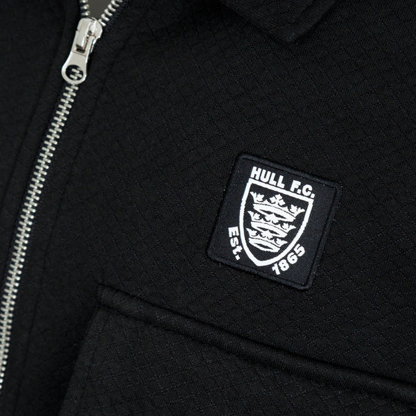 Waffle Zip Through Jacket