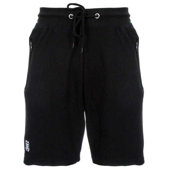 Black Waffle Shorts