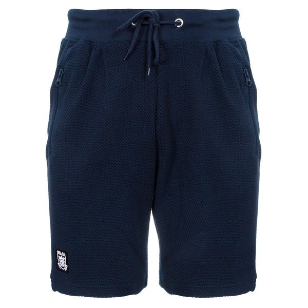 Navy Waffle Shorts