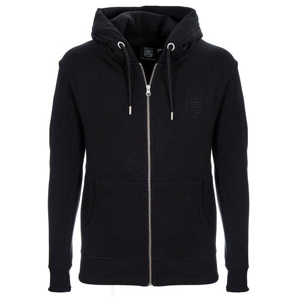 Black Zip Hoodie