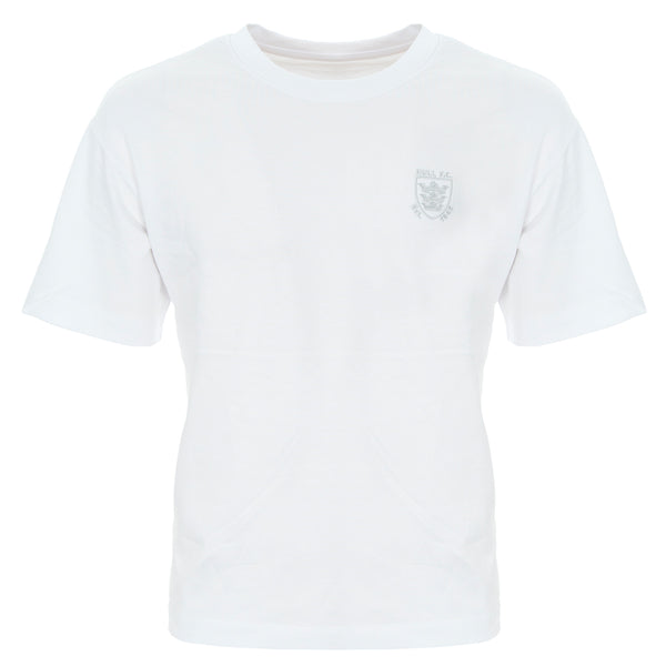 White Boxy Tee