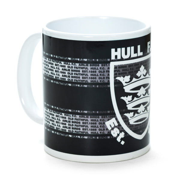 Black Irregular hoop Mug