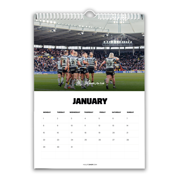 2024 Calendar Hull FC Shop