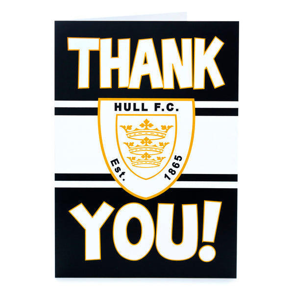 Thank You Crest Card