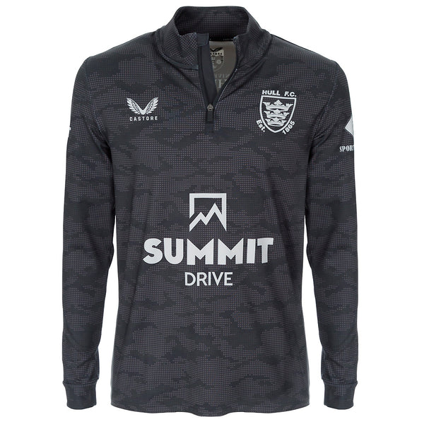 Camo Black 1/4 Zip