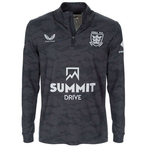 Camo Black 1/4 Zip