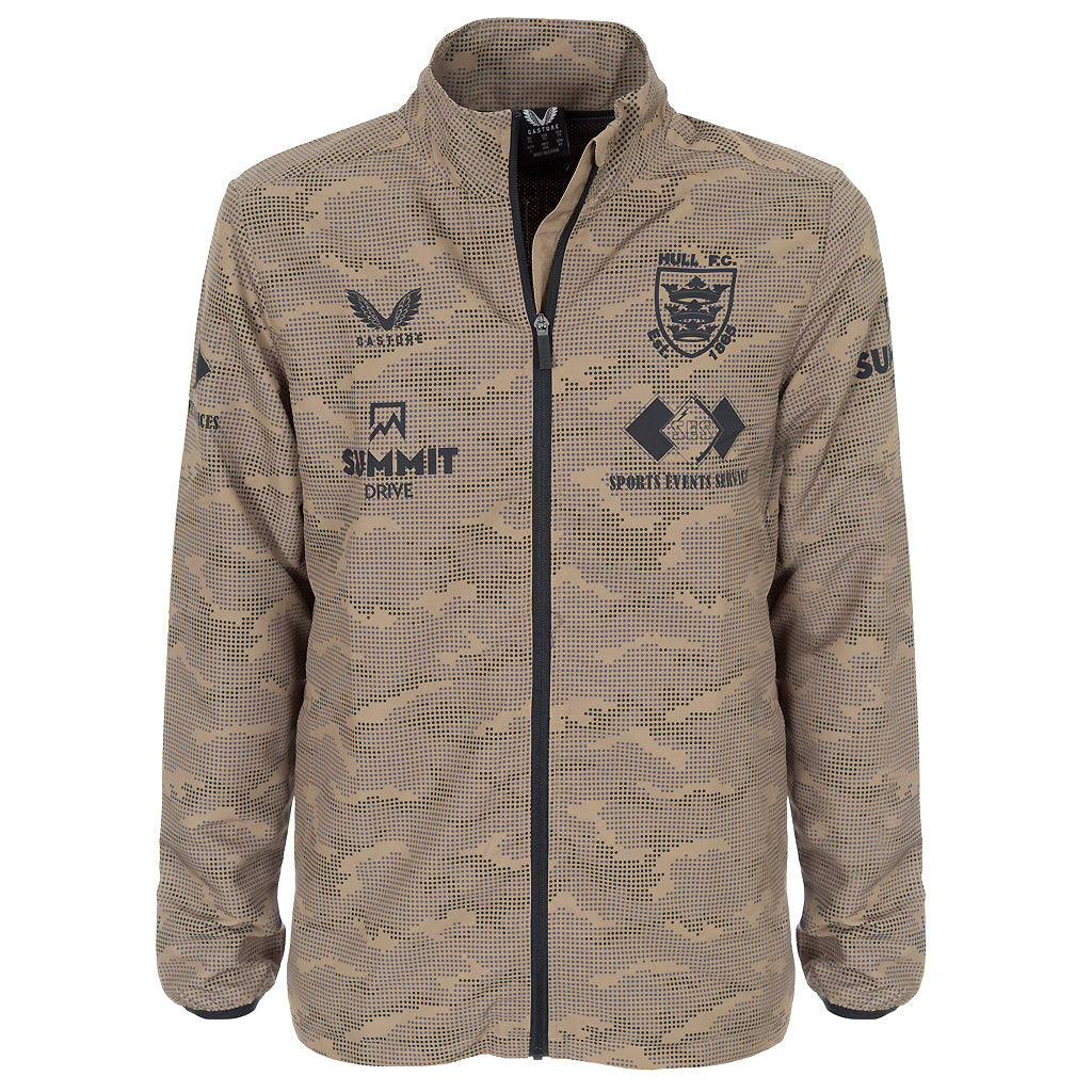 Kids Camo Khaki Woven Jacket