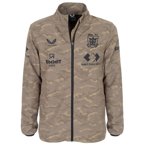 Kids Camo Khaki Woven Jacket