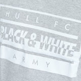 Grey Black & White Army Tee