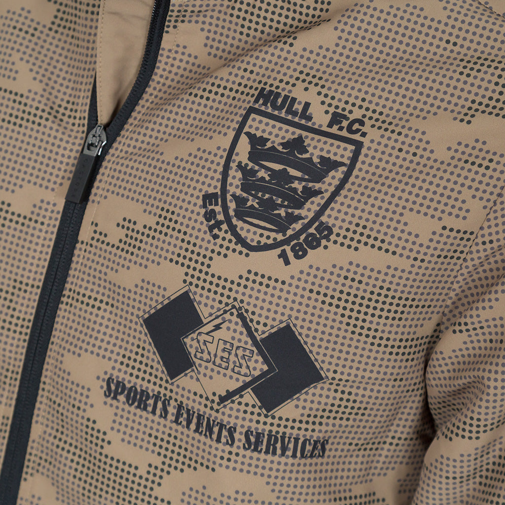 Camo Khaki Woven Jacket