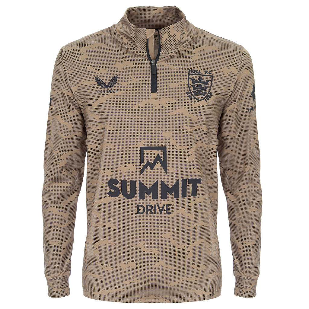 Camo Khaki 1/4 Zip
