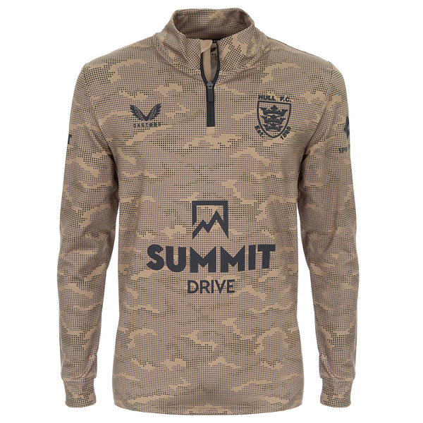 Camo Khaki 1/4 Zip