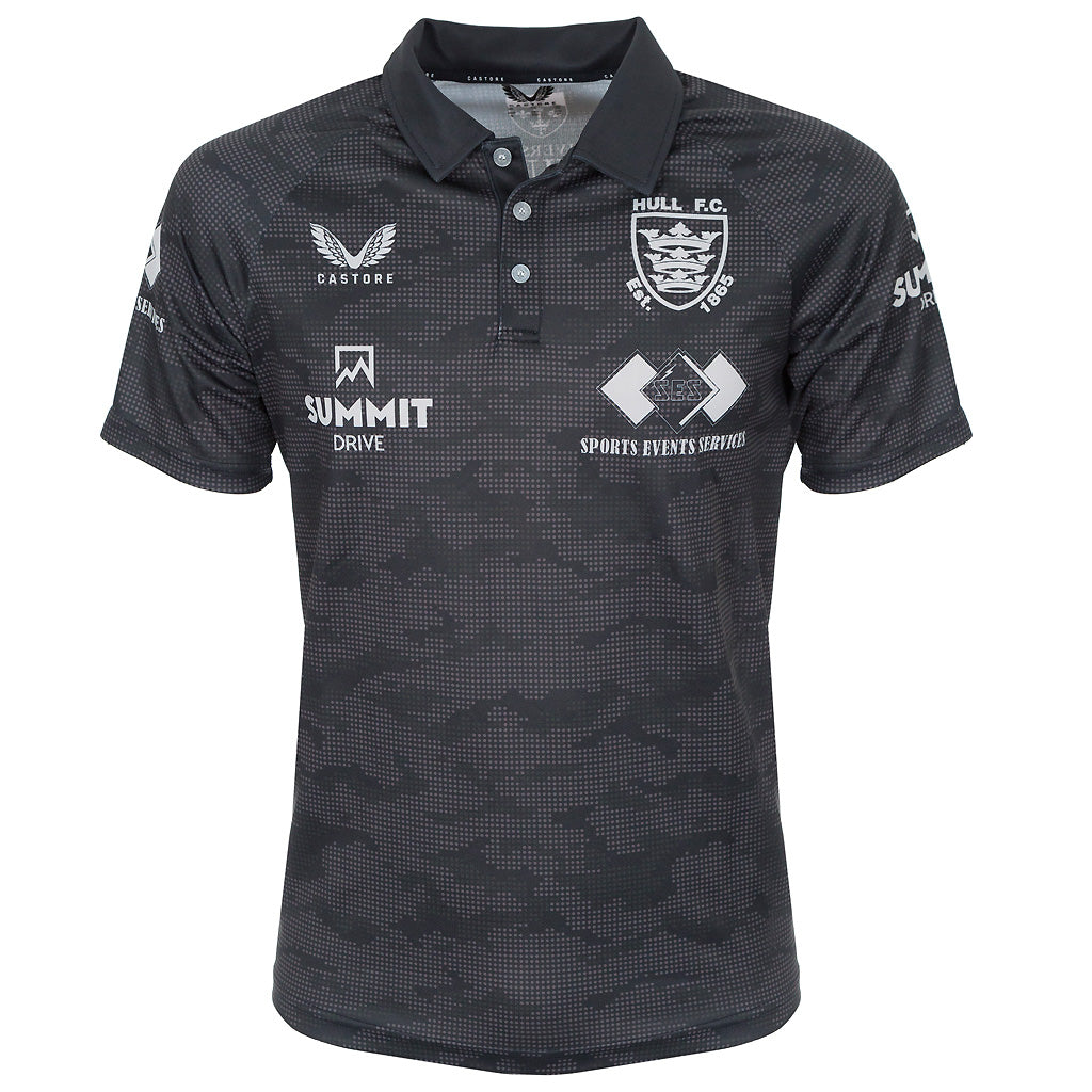 Camo Black Polo