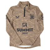 Kids Camo Khaki 1/4 Zip