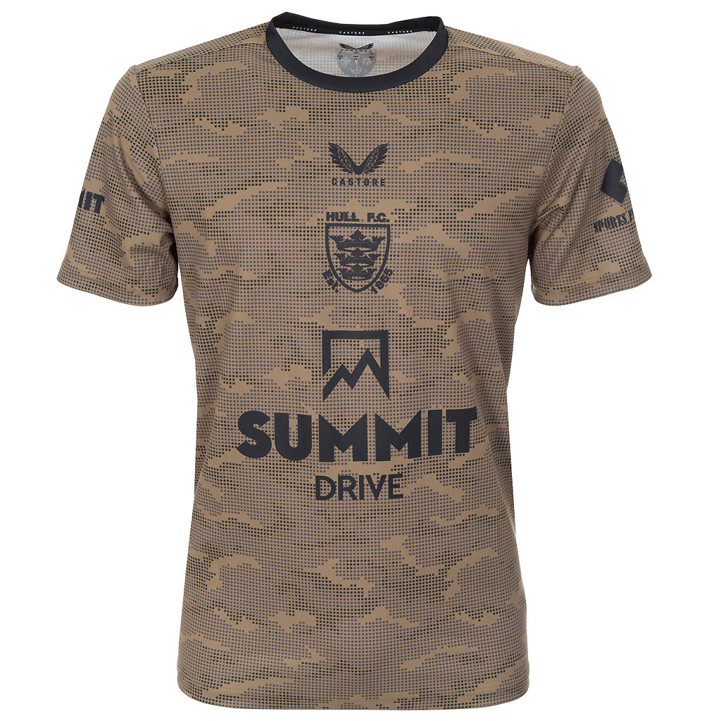 Kids Camo Khaki Training Tee
