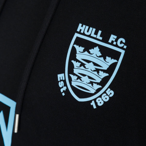 Summer Blue Logo Hoodie
