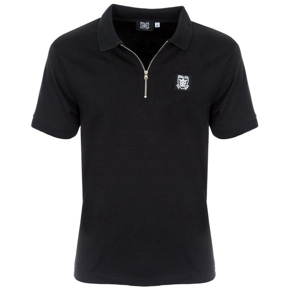 Waffle Zip Polo