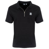 Waffle Zip Polo