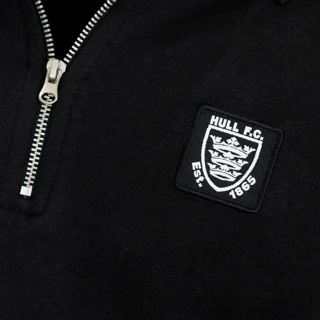 Waffle Zip Polo