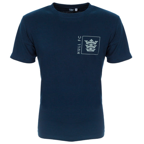 Kids Hull FC Navy Square Tee