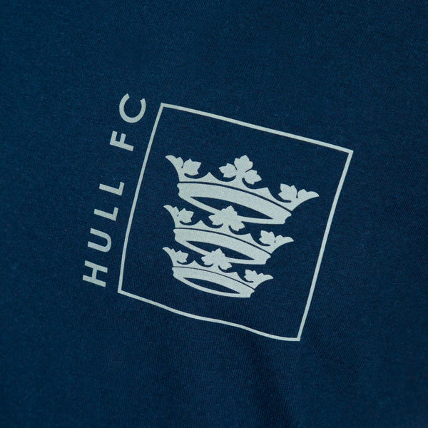 Kids Hull FC Navy Square Tee