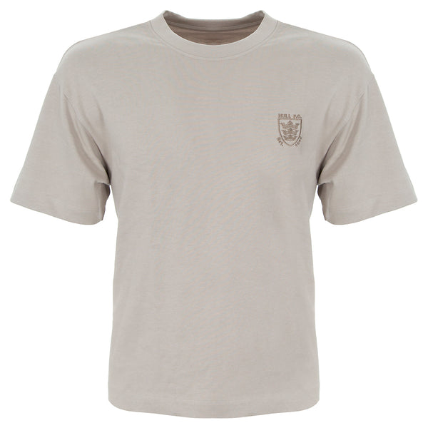 Beige Boxy Tee