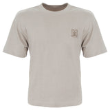 Beige Boxy Tee