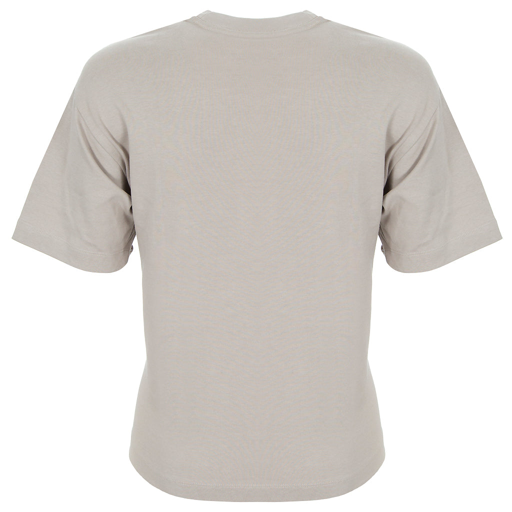 Beige Boxy Tee