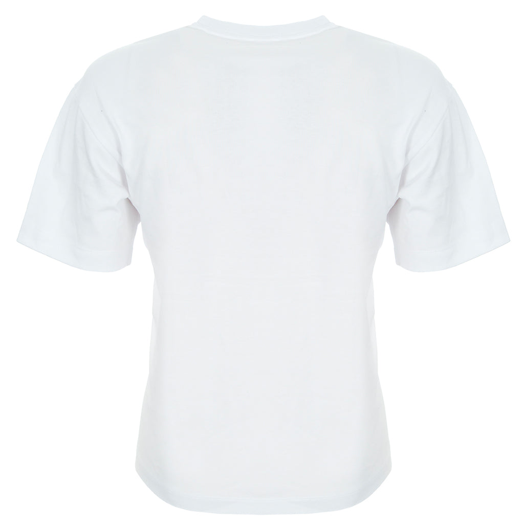 White Boxy Tee