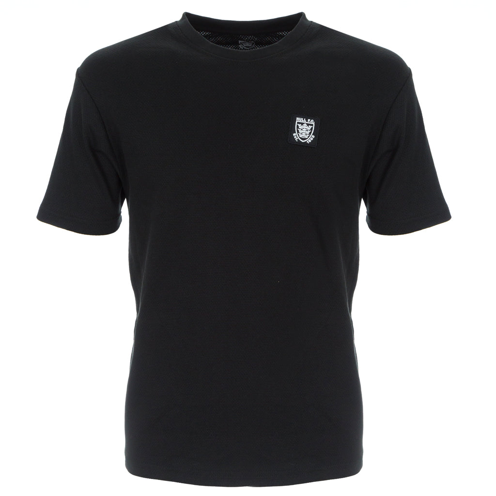 Black Waffle Tee