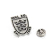 Silver Crest Pin Badge