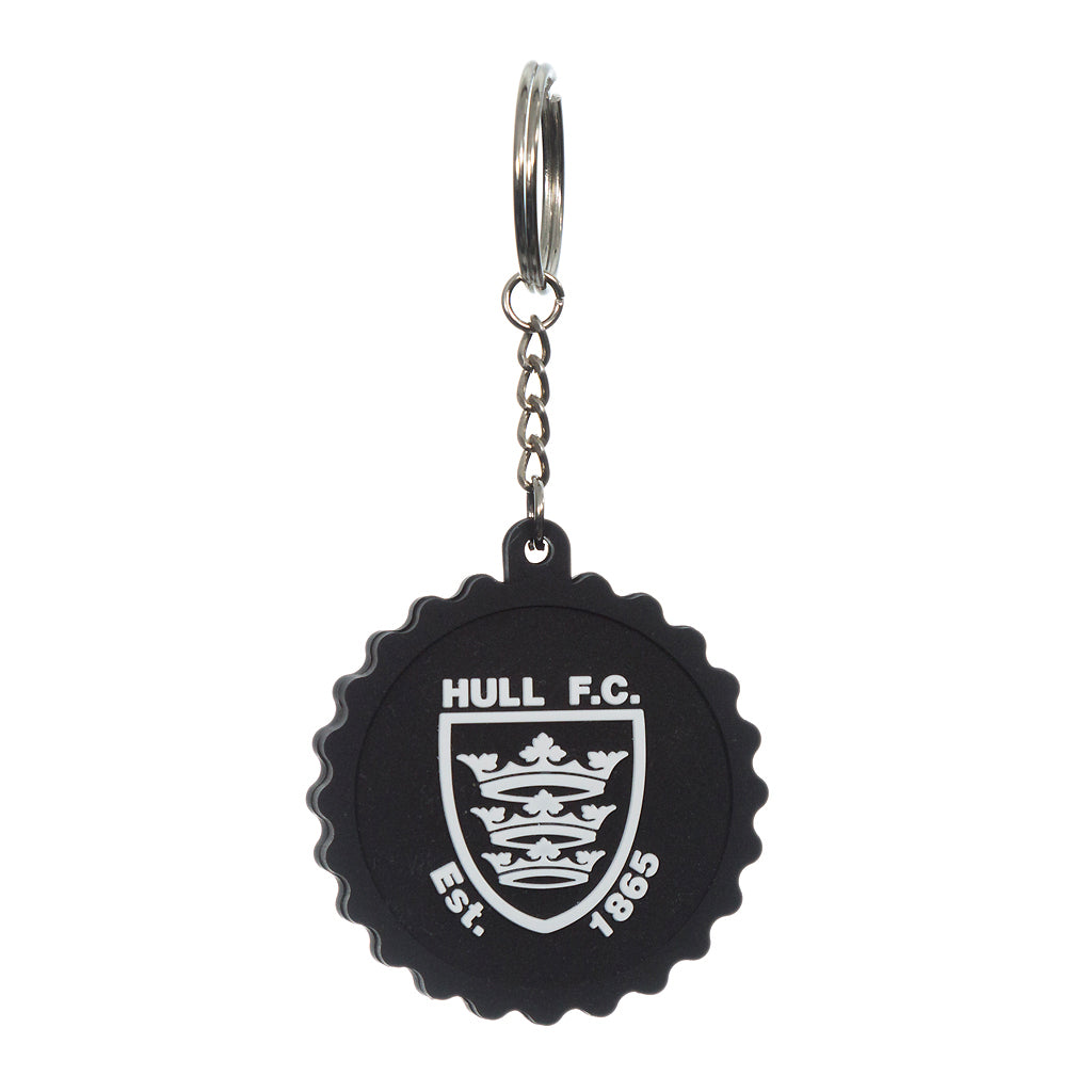PVC Bottle Opener Keyring