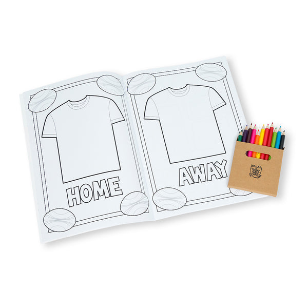 Colouring Book & Pencil Set