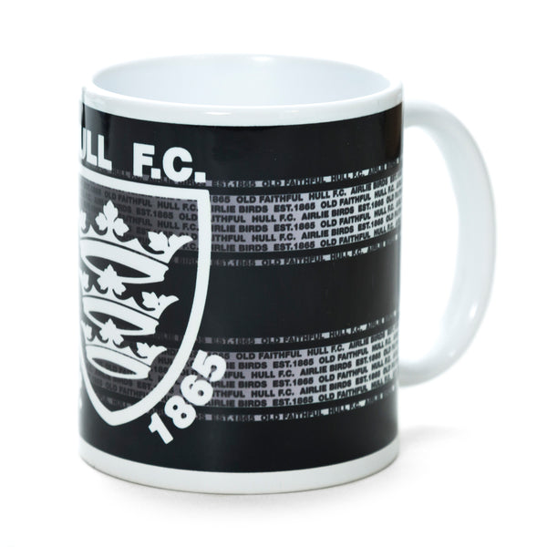 Black Irregular hoop Mug