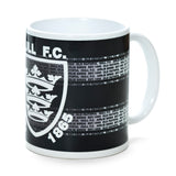 Black Irregular hoop Mug