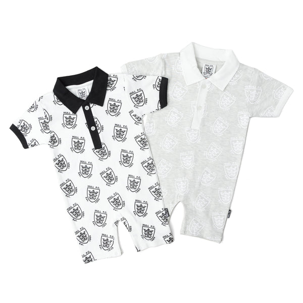 Twin Pack Romper suit