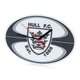 Wooden Rugby Ball Clock