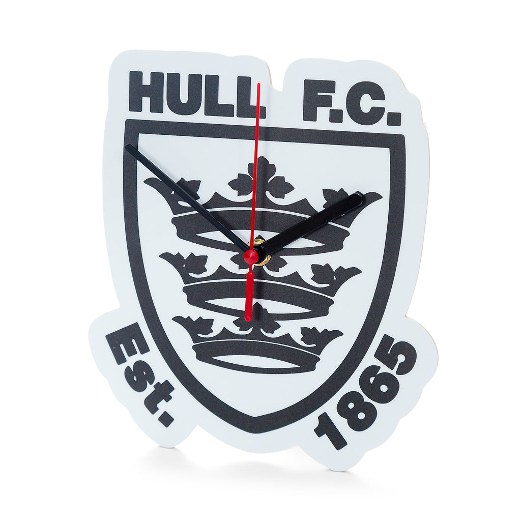 Wooden Crest Clock