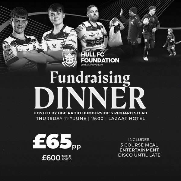 Hull FC Foundation 20th Anniversary Dinner